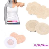 【YF】 10/50 Pcs Invisible Breast Lift Tape Overlays on Nipple Stickers Chest Covers Adhesivo Pasties