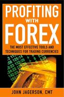 Profiting With Forex: เครื่องมือและเทคนิคที่มีประสิทธิภาพที่สุดสำหรับการซื้อขาย Currenciesm, (หนังสือกายภาพ)