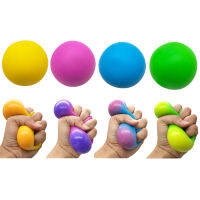 TPR stress ball decompression toy EVA Stretch extrusion discoloration Flour ball knead