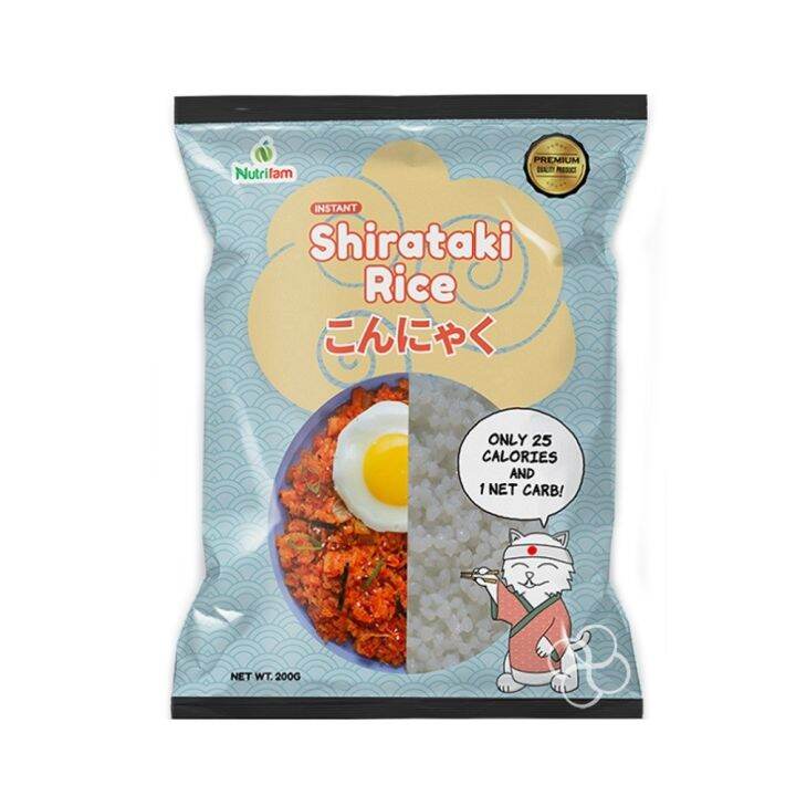 Nutrifam Shirataki Rice 200g | Lazada PH