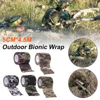 5cmx4.5m Camouflage Tape Army Camo Outdoor Hunting Shooting Blind Wrap Camouflage Stealth Tape Waterproof Wrap Durable HOT