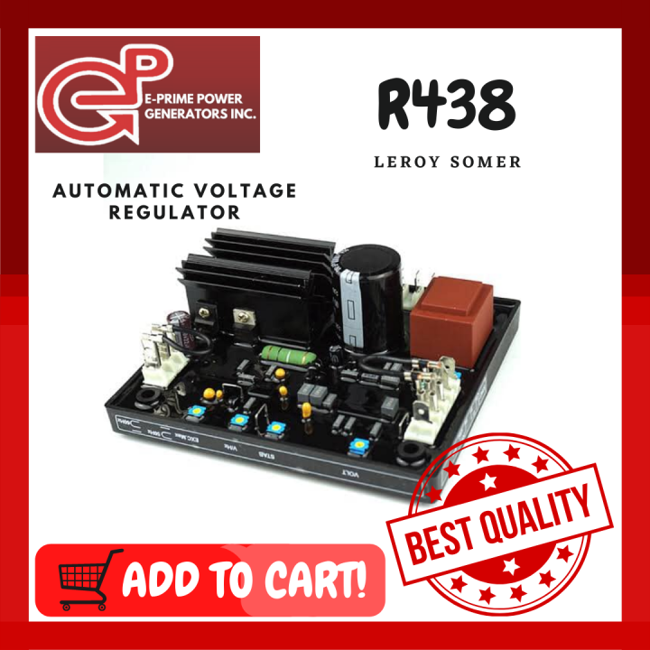 AVR R438 (AUTOMATIC VOLTAGE REGULATOR FOR LSA) | Lazada PH