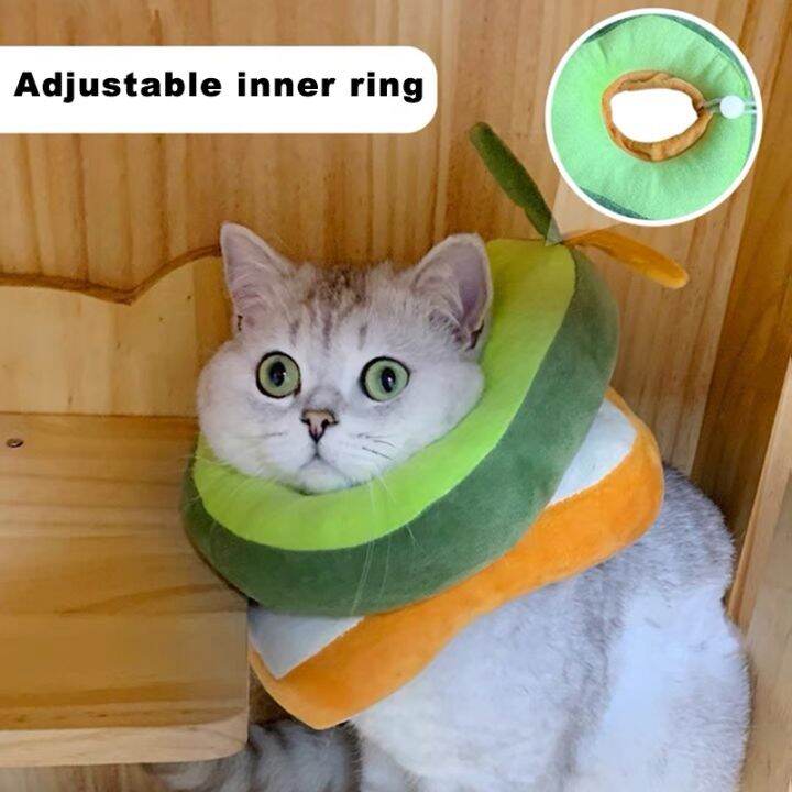 hot-pet-elizabethan-collar-cat-anti-bite-circle-small-dog-adjustable-protective-neck-cats-puppy-anti-lick-shame-muzzle-supplies