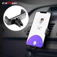 Carsun ที่วางโทรศัพท์ในรถยนต์ Car Air Outlet Mount Clip อุปกรณ์ตกแต่งภายในรถยนต์ Universal Mobile Holder ABS Car Mount Phone Support-Jjeir