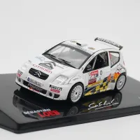 Ixo 1:43 Citroen C2 S1600 Rallye Chablais 2009 Diecast Car Model Metal Toy Vehicle