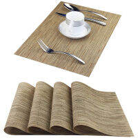 10Pcs PVC Modern Fashion Table Mat Washable Table Mat Easy To Clean Table Table Mat Coaster Placemats For Table