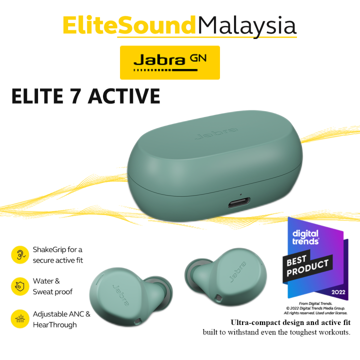 Jabra Elite 7 Active True Wireless Earbuds Jabra ShakeGrip™ ANC 4