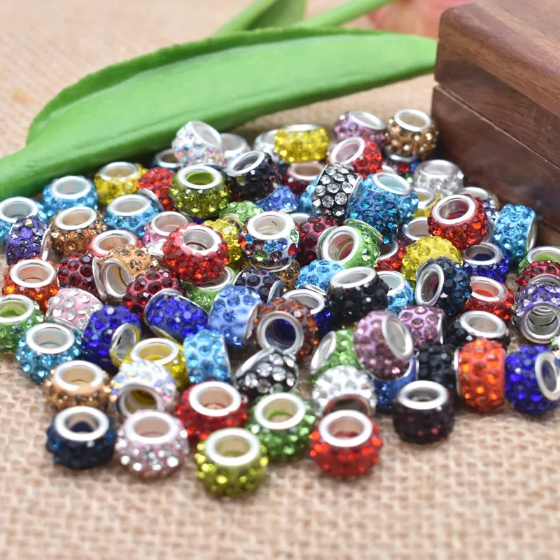 Yanqi 2 3 4mm Rondell Austria Faceted Crystal Beads Round Glass