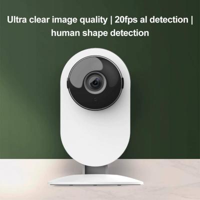 ZZOOI Human Figure Detection Wifi Camera Cctv Camera Ai Detection Night Smart Wireless Camera Smart Home Tuya