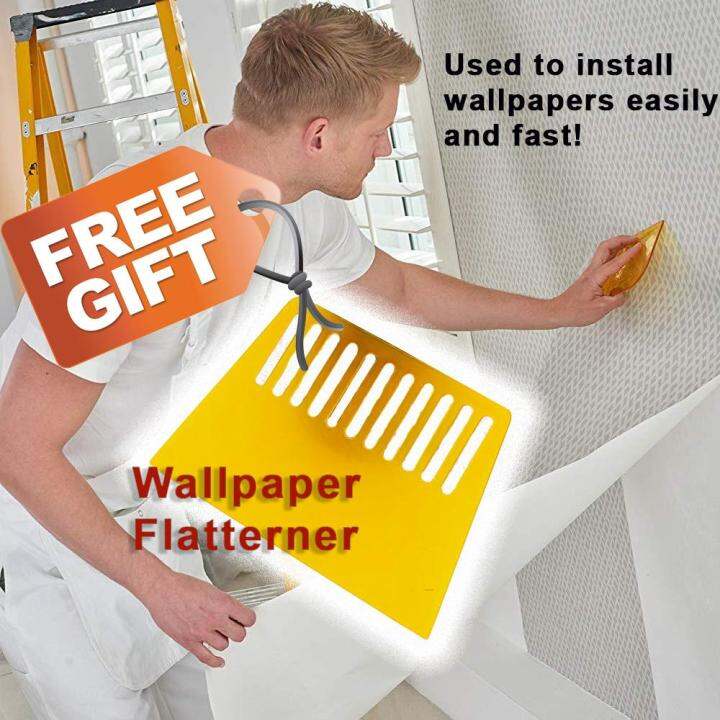 Wallpaper Flattener Wall Sticker Flattening Squeegee Tool Wallcovering