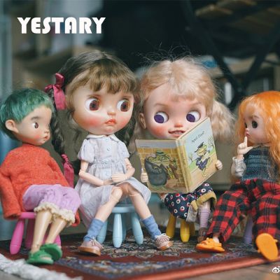 Lamontuo YESTARY ตุ๊กตาบ้านของเล่น1/2ตุ๊กตา Bjd ตุ๊กตาของเล่นตุ๊กตาพลาสติกแฟชั่นเก้าอี้ขนาดเล็ก24เฟอร์นิเจอร์บ้านตุ๊กตา26ซม.