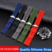 pengyigan 18/19/20/22mm Silicone Strap Universal Band Quick Release for Seiko Waterproof Men Women Sport Replacement Watchband Bracelet