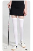 Limited Time Discounts New Golf Socks Womens Long Socks, Short Socks, Sunscreen Quick Dried Ice Silk Sports Over Knee Socks, Panel Bottom Pantyhose