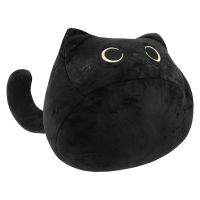 Black Cat Plush Pillow Cat Pillow Black Cat Stuffed Animal Christmas Birthday Party for Adults Kids Girls Boys Gift