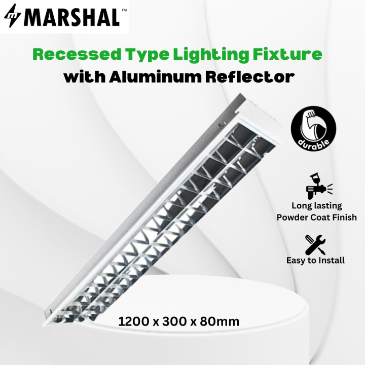 ECOLUM Recessed Type Lighting Fixture with Aluminum Reflector Lazada PH