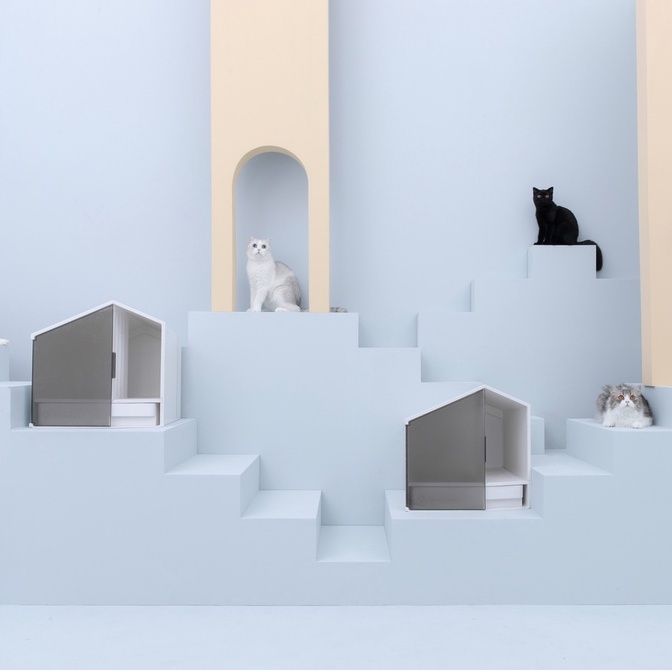 furrytail-เฟอร์รี่เทล-glow-house-cat-litter-box-กล่องครอกแมวรูปบ้าน
