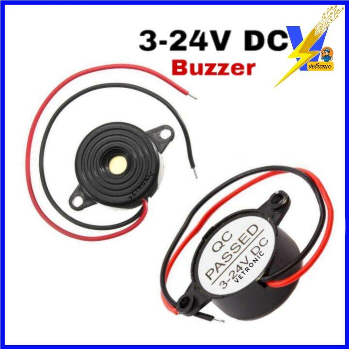 Dc Electronic Buzzer Alarm With Wires V Lazada