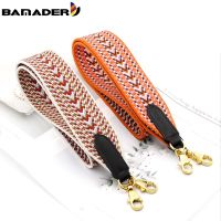 BAMADER 5CM Webbing Shoulder Strap O Bag Handle Bag Strap For Women Removable DIY Handbag Accessories High-end Canvas Bag Straps