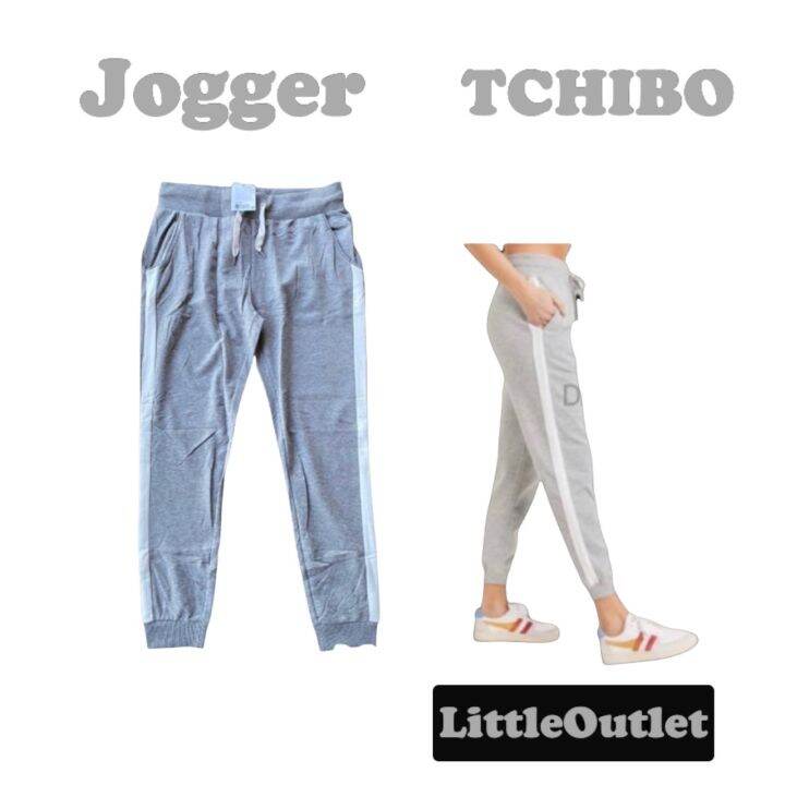 กางเกงขายาวผู้หญิง-jogger-มีแถบข้างทรงสปอร์ตสวยๆ-ออกกำลังกาย