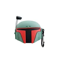 Cute Boba Fett Silicone Case For AirPods 1 2 Pro Cover Cartoon Star War Anime Soft Shockproof Bluetooth Headphone Cover Shell Wireless Earbud Cases