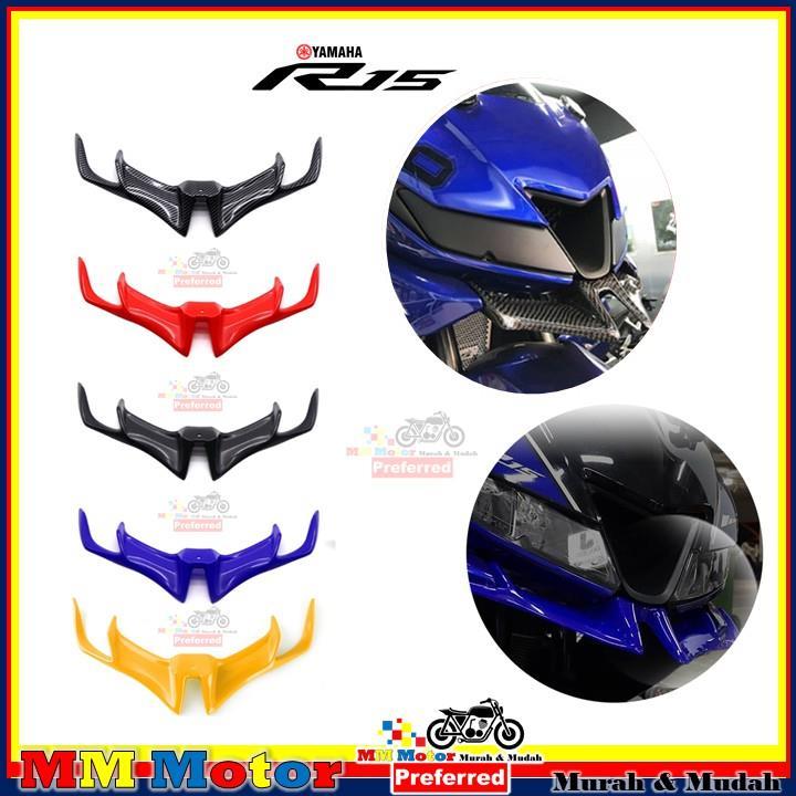 ¤ YAMAHA YZF R15 V3 2017 2018 2019 2020 2021 FRONT FAIRING COVER ...