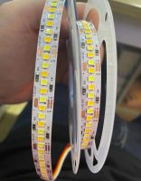 CCT LED Strip 12V 24V 2835 240LED/m 5M Flexible Led Tape Light Lighting Super Bright 1200LEDs Warm/Cold/Natural White