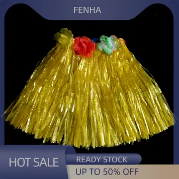 Gold clearance hula skirt