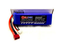 แบตเตอรี่ลิโพ Helicox 3000mah 30c 7.4v(2เซล) แบตลิโพ lipo