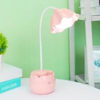 Eye Protection Desk Lamp USB Charging Student Reading LED Night Light Bedroom Bedside Dormitory Desk Girl Heart Table Lamp