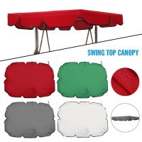 1pc Outdoor Patio Swing Canopy Seat Top Cover Garden 2/3 Seater Size Tent Swing Top Cover Replacement