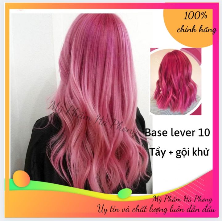 Bạn thích màu hồng neon và muốn sở hữu một kiểu tóc độc đáo mang đầy sắc màu? Hãy khám phá combo nhuộm tóc màu hồng neon ngay! Với một sự kết hợp táo bạo của các màu sáng và nổi bật, đây chắc chắn là một sự lựa chọn xuất sắc để tạo nên phong cách riêng của bạn! Hãy xem hình ảnh liên quan để cảm nhận được sự sáng tạo và nghệ thuật của kiểu tóc này.