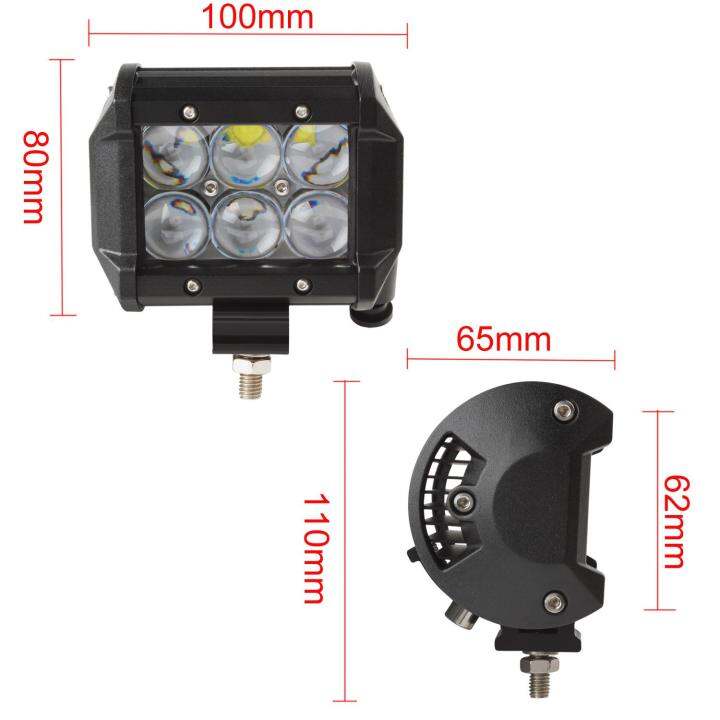 2pcs-4นิ้ว30w-2550lm-รถ-led-ทำงาน4wd-atv-off-road-suv-ขับรถ-spotlight-bar-โคมไฟ-lights