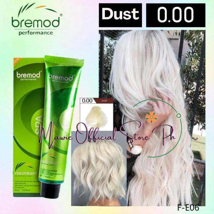 hair dye ☀Bremod Hair Color 0.00 DUST 100ml SET with Oxidizer Cream