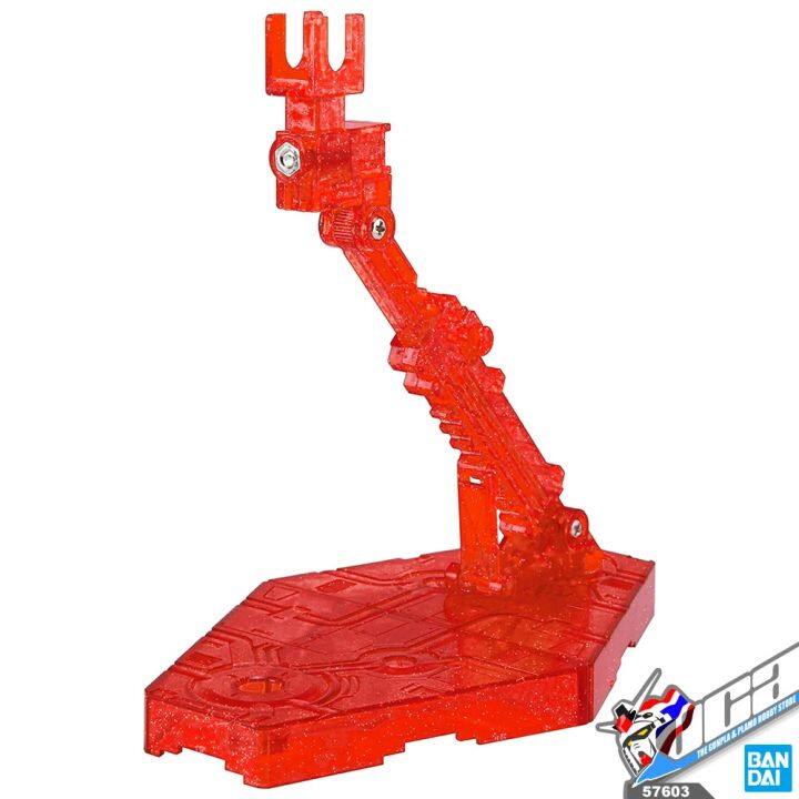 bandai-gunpla-action-base-2-sparkle-clear-red-display-stand-ฐาน-ขาตั้ง-โมเดลกันดั้ม-กันพลา-พลาโม-vca-gundam