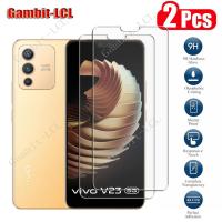 2Pcs Original Protective Tempered Glass For Vivo V23 5G V2130 S12 V2162A 6.44" VivoV23 Screen Protective Protector Cover Film