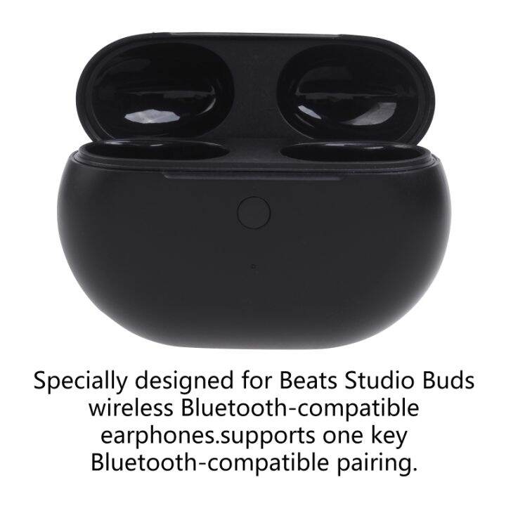 fast-charging-base-dock-automatical-สำหรับ-beats-studio-buds-หูฟังเปลี่ยนกระเป๋าถือ-controller-black