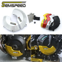 รถจักรยานยนต์ SEMSPEED ภาพกรอบป้องกันเครื่องยนต์ CNC ป้องกันล้มสำหรับ800NK CFMOTO 800 NK 2023