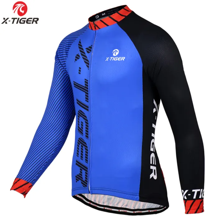 X-Tiger Long Sleeve Pro Cycling Jersey Autumn Spring 100% Polyester Ropa  Ciclismo Bike Cycling Clothing For MTB Bicycle Clothes | Lazada PH