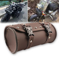 Motocross Motorcycle PU Leather Bag Vintage Prince Cruiser Rider Bag Motorcycle Hanging Bag Head Tail Tool Bag