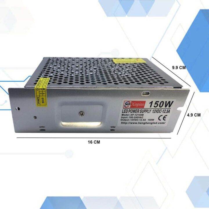 xinling-power-supply-12v-หม้อแปลง-12-โวลต์-150w-รับประกันสินค้า-2-ปี-หม้อแปลง-12-โวลต์