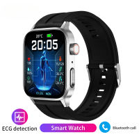 นาฬิกาสุขภาพ 2023 ECG Bluetooth Call Smart Watch Men Body Temperature Health Fitness Trackers Blood Oxygen HR Wristbands Sports Smartwatch Women