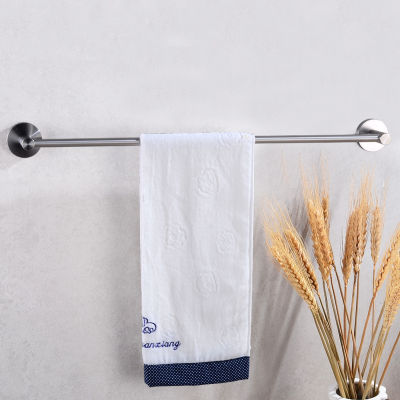 Towel Bar Holder Stainless Steel Bathroom Towel Rack Hanging Holder Wall Mounted Washroom Clothes Robe Rails Storage Shelf