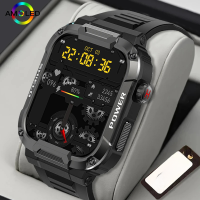 2023 นาฬิกาสุขภาพ MK66 Smart Watch Men Large Battery Music Playback Fitness Tracker IP68 Waterproof Bluetooth Call Sports Smartwatch