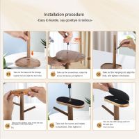 VR Stand Wood Base Station for Pico 4/3/Quest 2 Headset and Controllers Storage Organizers Stable Wood Rack Stand