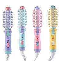 AD-Electric Hair Styler Curler Curling Irons Dryers Travel Hair Straightener Ceramic Ionic Hair Curler Hot Brush Eu Plug