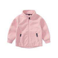 HONEYKING Girls Boys Coats Spring Wind Fleece Warm Childrens Wear Kids Polar Fleece Outerwear Breathable Windproof Jackets