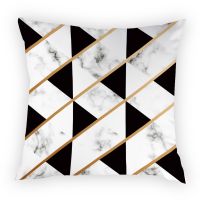 Geometry Style Pillow Cases Pillow Pillows For Bed Lattice Pattern Cushions Home Decor Honeycomb Printing Cushion Cover 45 X 45