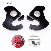 Motorcycle Detachable Rotary Sissy Bar Luggage Rack Docking Latch Clip For Harley Touring Softail Sportster 2 Pcs Left + Right