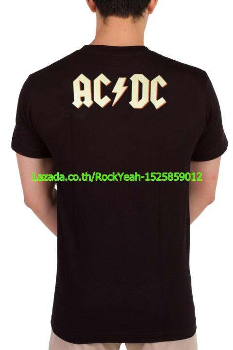 เสื้อวง-ac-dc-เสื้อใส่สบาย-rock-เอซี-ดีซี-ไซส์ยุโรป-rcm1429