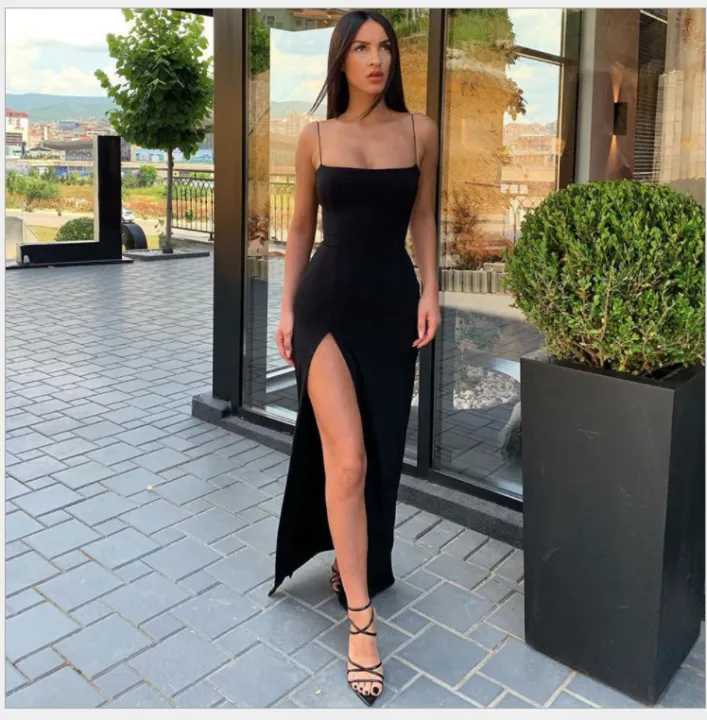 slit dress